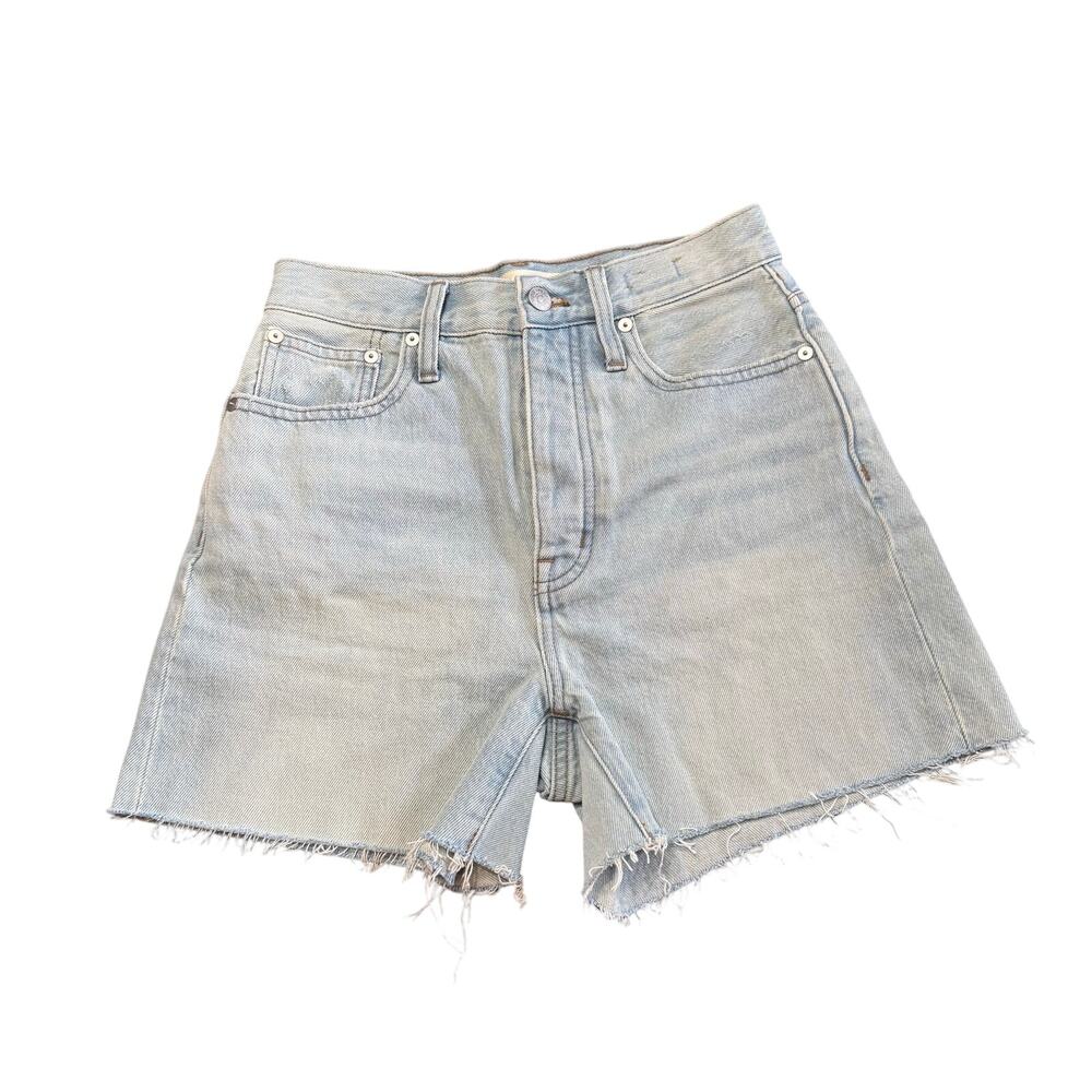 Madewell The Mom Jean Short Denim EUC Size 23